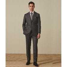 【ZEGNA/ゼニア】エレクタ スーツ(ブラウンチェック)