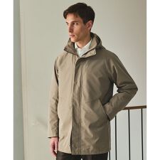 ダウンライナー装着可【仕事で着用可】メランジシャンブレー スプリングブルゾン(26年モデル)