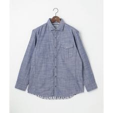 【キングサイズ・人気！1枚で2通りの着こなし】定番 リバーシブルシャツ