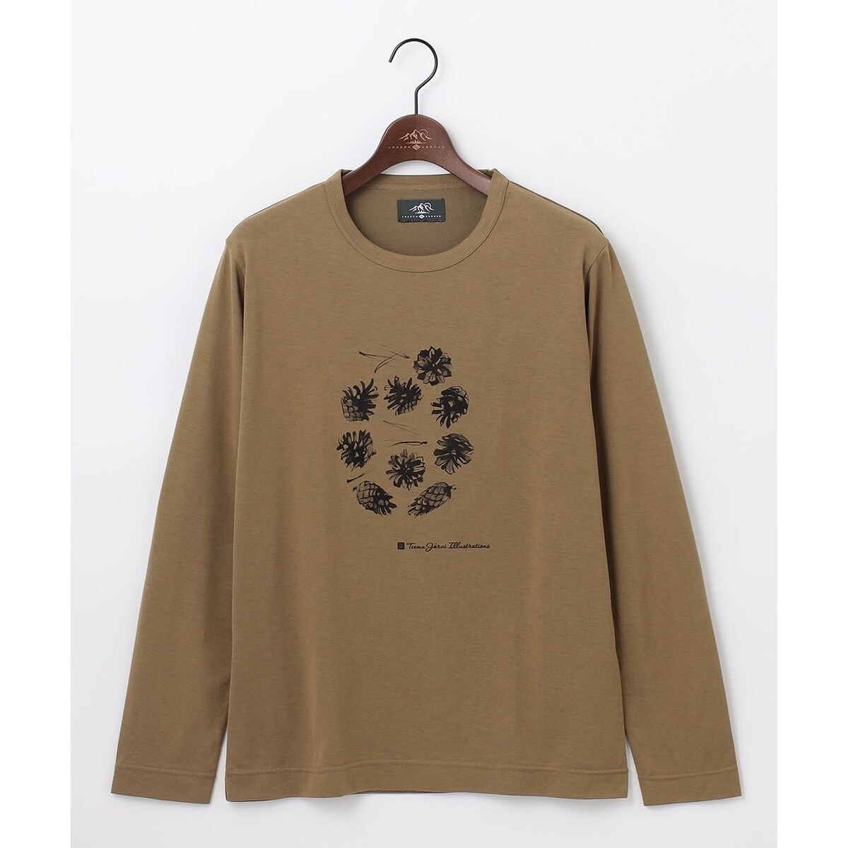 【テーム・ヤルビー コラボ・サスティナブル】ビオグレース天竺 Tシャツ テーム・ヤルビー コラボ・サスティナブル】ビオグレース天竺 T