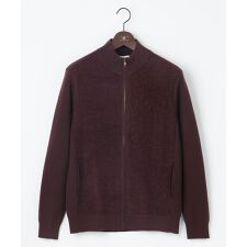 【キングサイズ・軽量/イージーケア】 KARL KARLジップ ニット ブルゾン