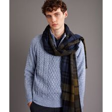 【キングサイズ・イタリア糸使用/軽く暖かい/多色展開】 ラムウールケーブル柄ハーフZIPプルオーバー