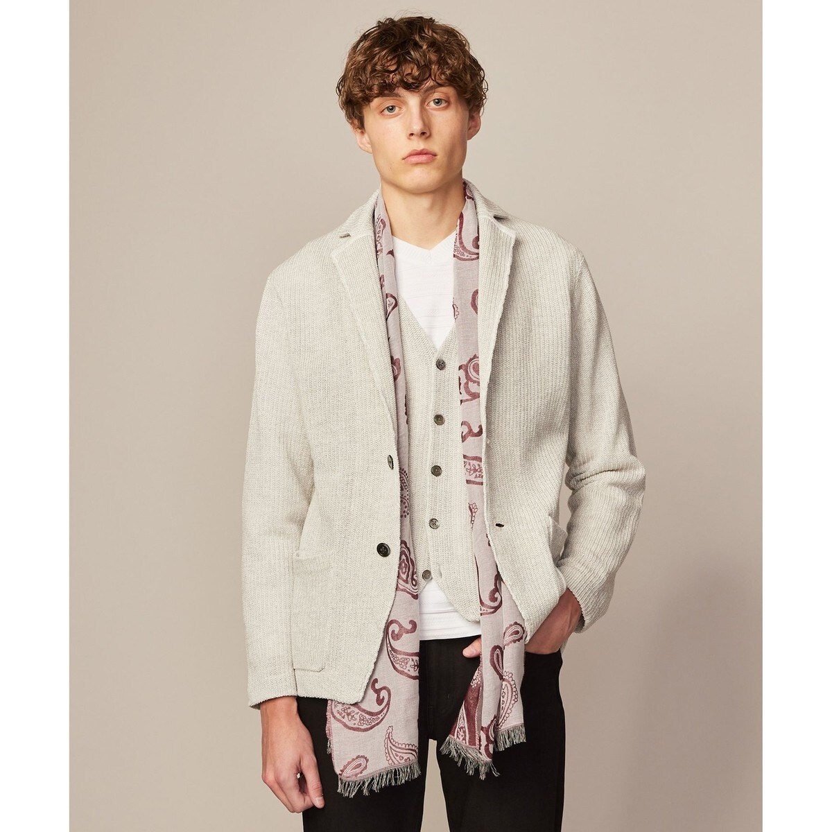 トップス XL AROUSAL Melange Cardigan vintage 19so XL AROUSAL Melange Cardigan vintage 19so 【公式通販】