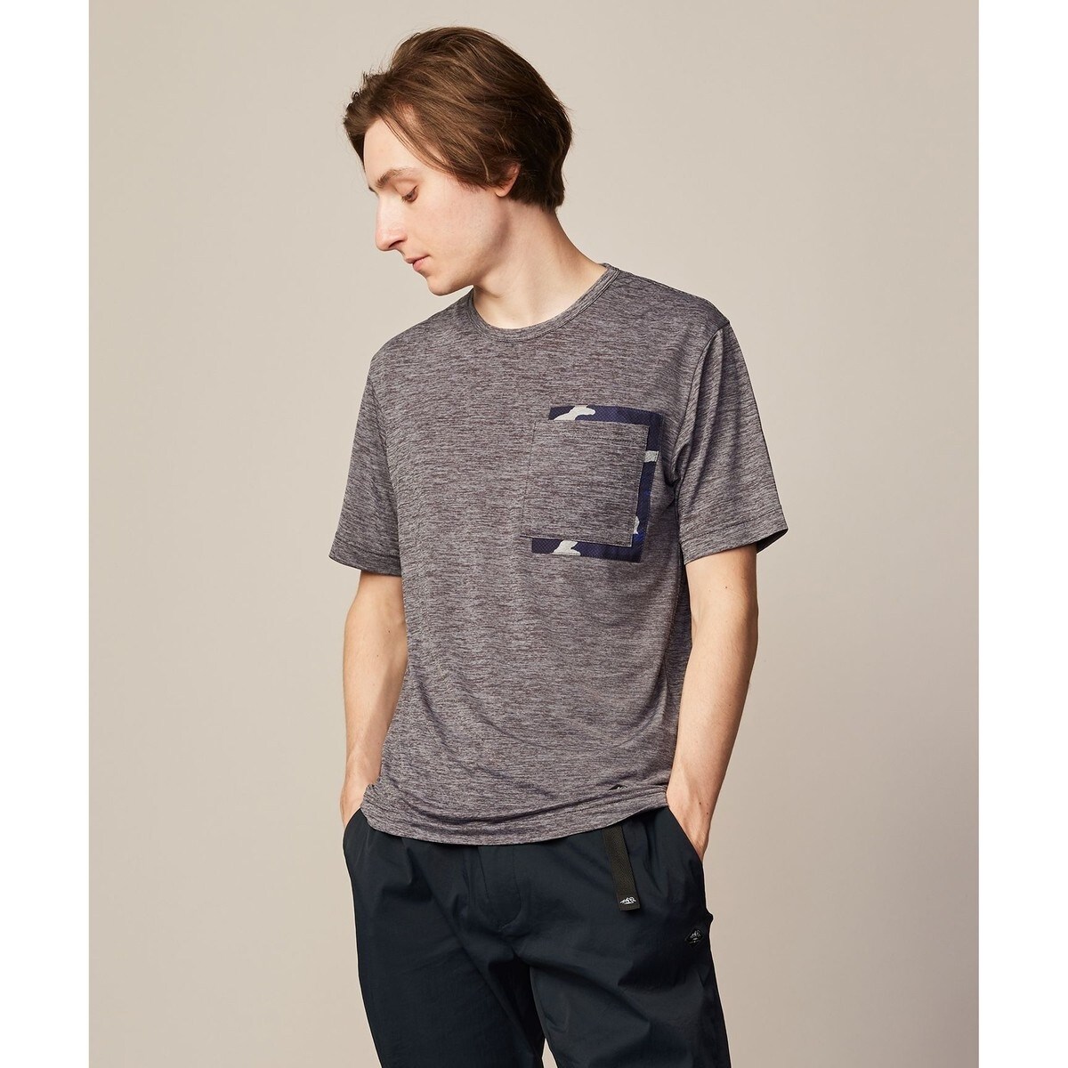 吸水速乾/消臭性】デオドライ天竺 フォトプリント Tシャツ