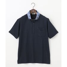 【リネン素材/清涼感/吸水速乾】リネン天竺 ポロシャツ