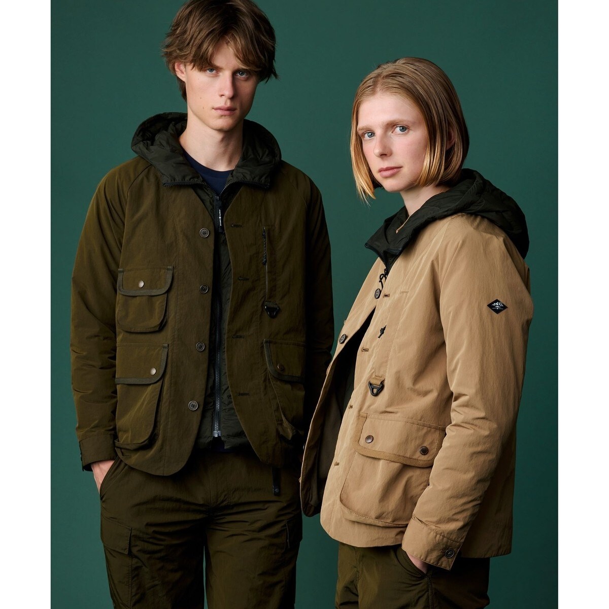 未使用タグ付　ジョセフアブード　リップル　シアサッカー　ブルゾン　ベージュ　LL 未使用タグ付 ジョセフアブード リップル シアサッカー ブルゾン