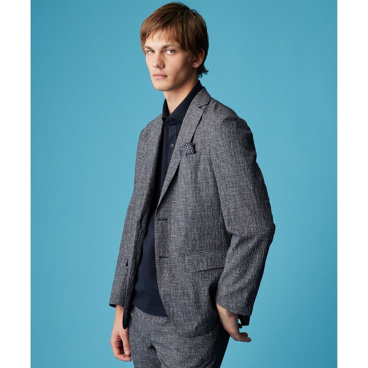 洗える/UV/エコ撥水・クールビズ/】ライトウェーブライト ジャケット