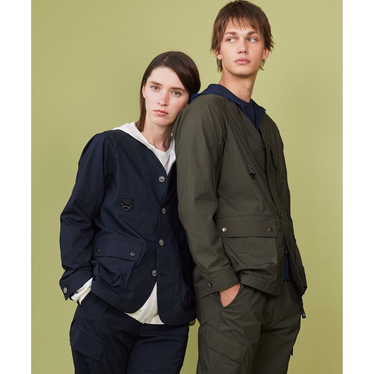 軽量/ストレッチ/尾州が誇る上質素材 】ウールミルドジャージーシャツ