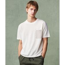 【エコ素材・軽量・通気性・速乾性】ペーパーヤーンニット Ｔシャツ