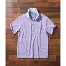 【キングサイズ・愛されて20年！オーガニックコットン使用】 バンダナプリント ダディ ポロシャツ