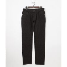 夏デニム【麻混/薄めJAPANファブリック/ストレッチ】ライトオンスストレッチデニムパンツ