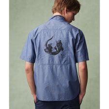 【テーム・ヤルヴィモチーフ】バックデザイン 半袖シャツ