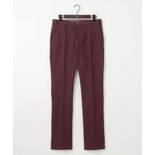 【ウエストも伸びる！オーガニックコットン使用・25AW】トリコチンストレッチ パンツ