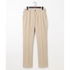 【ウエストも伸びる！オーガニックコットン使用・25AW】トリコチンストレッチ パンツ