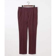 【キングサイズ・ウエストも伸びる！オーガニックコットン使用・25AW】トリコチンストレッチ パンツ