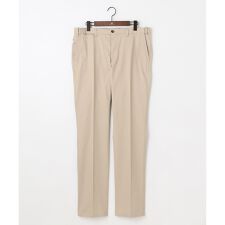 【キングサイズ・ウエストも伸びる！オーガニックコットン使用・25AW】トリコチンストレッチ パンツ