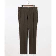 【キングサイズ・ウエストも伸びる！オーガニックコットン使用・25AW】トリコチンストレッチ パンツ