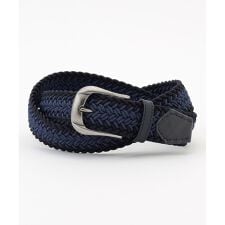 【イタリア素材・ストレッチ・日本製】メランジヘリンボーン ベルト