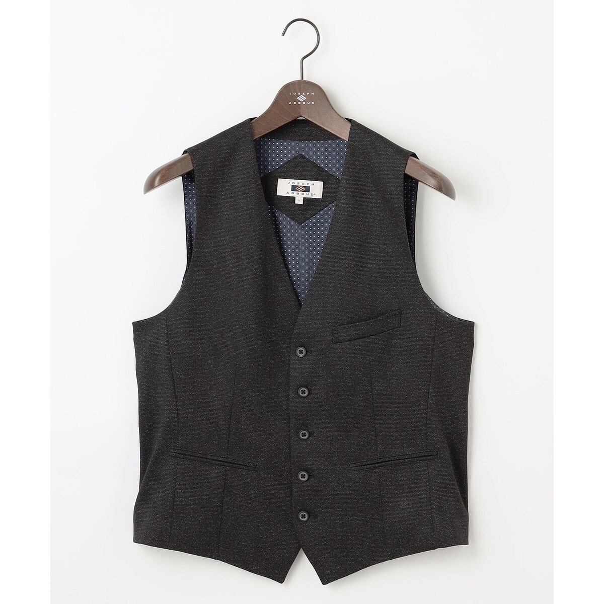 SUPER BLACK フォーマル対応リバーシブルベスト | ムッシュニコル