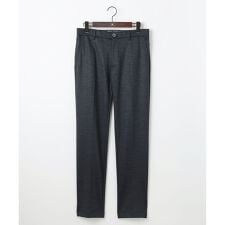 【尾州産素材/ウールジャージー】T/Wモクロディ パンツ