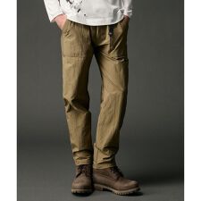 【JAPANファブリック/2WAYストレッチ】ヴィンテージナイロンカルゼストレッチベイカー パンツ