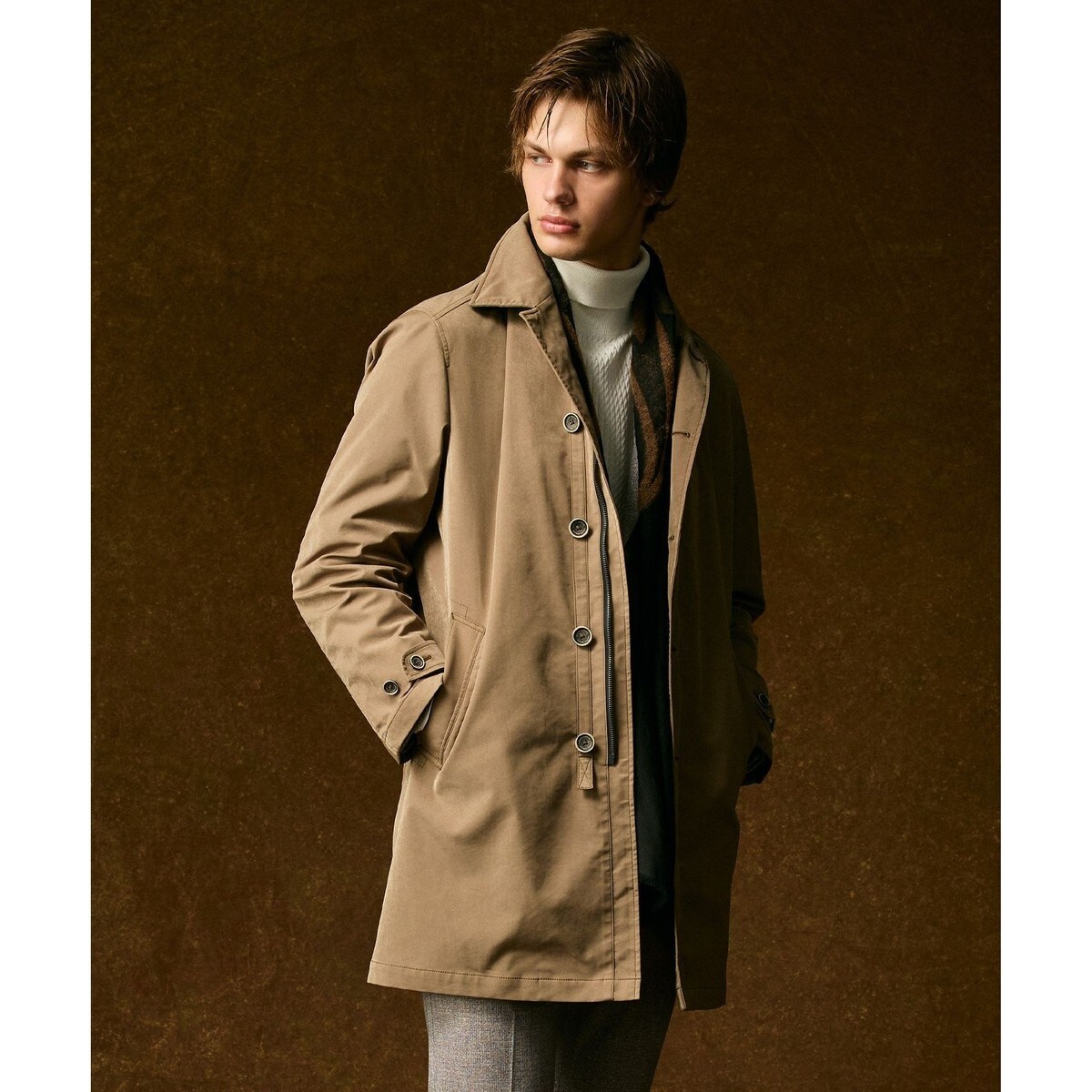 【ショウ】less is_jp × ABAHOUSE バッグレスコート less is _ jp×ABAHOUSE】ミニマリスト しぶ コラボ バッグ