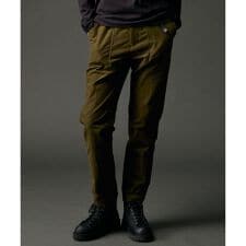 【JAPANファブリック/ストレッチ】ストレッチライトモールスキンベイカー パンツ