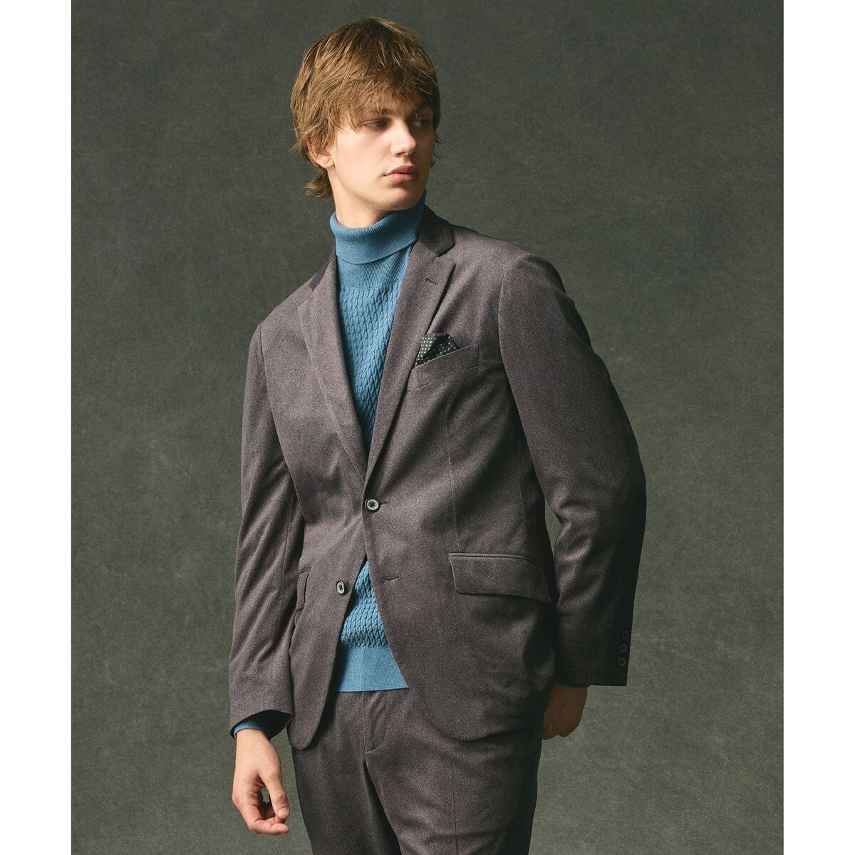 軽量/ストレッチ/スウェードタッチ】トリコットコーデュロイ