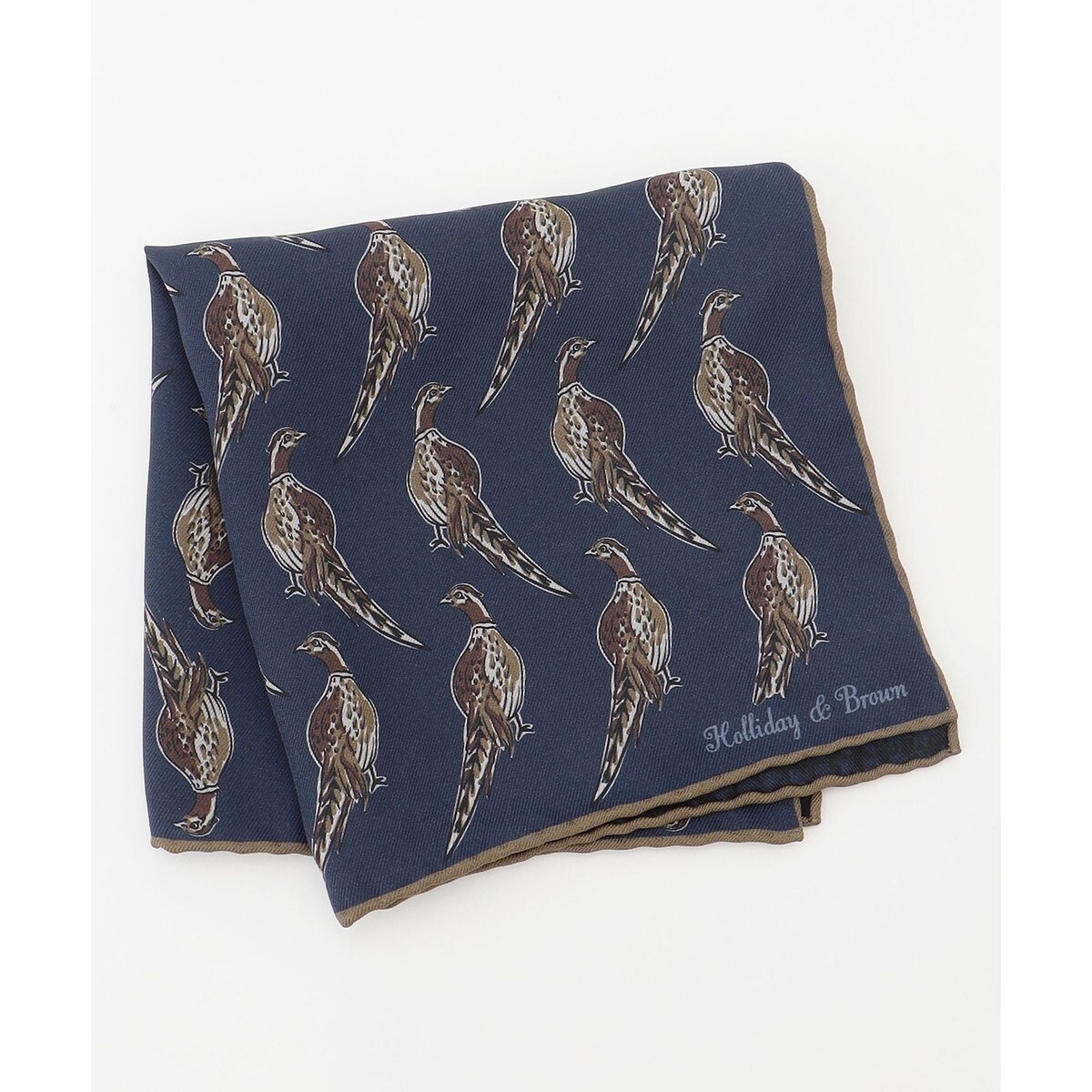 FRANCO BASSI (フランコ バッシ) Pocket Square Dots Chief