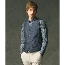 ジョセフアブード(JOSEPH ABBOUD)の【保温/軽量/撥水/ダウンの吹き出しを防ぐキルトレスダウン】ADSインターレース ダウンベスト