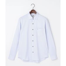 【イージーケアなジャージー素材・ストレッチ】コンパクトジャージーシャツ