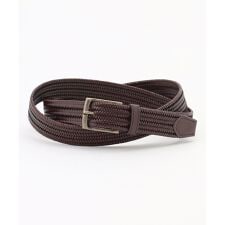 【キングサイズ・イタリア素材・ストレッチ・日本製】ストレッチレザーベルト