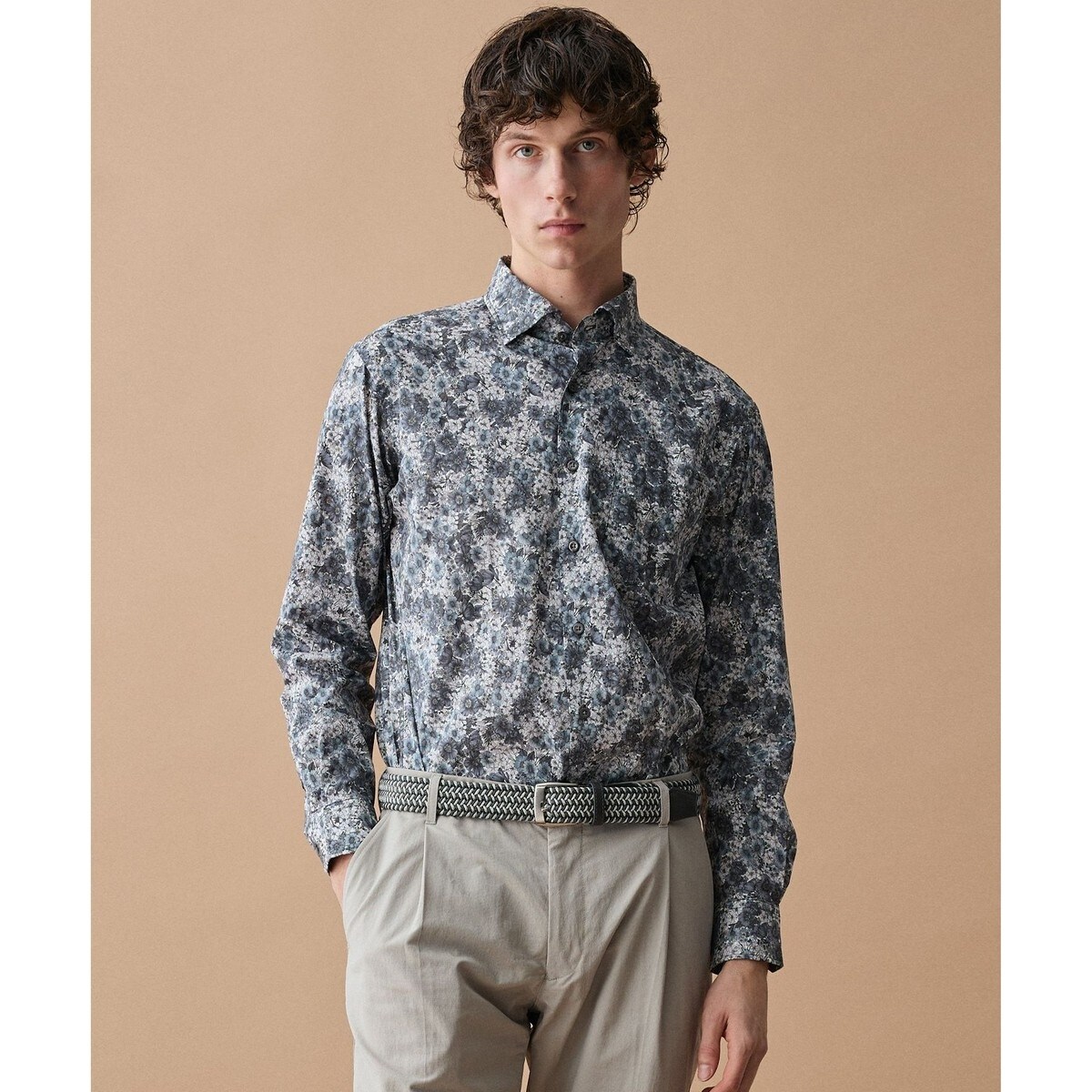 リバティ】ブラックレーベル リバティプリントシャツ | ジョセフアブー