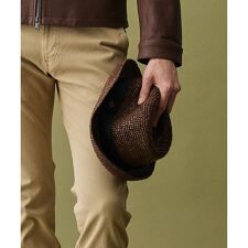 【サイズ調整可】ラフィアメランジ ハット