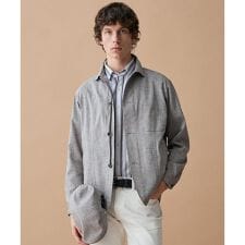 【清涼/ドライタッチ/ストレッチ】スラブストレッチ ブルゾン