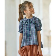 【110-140cm】ブリティッシュ ブラウス