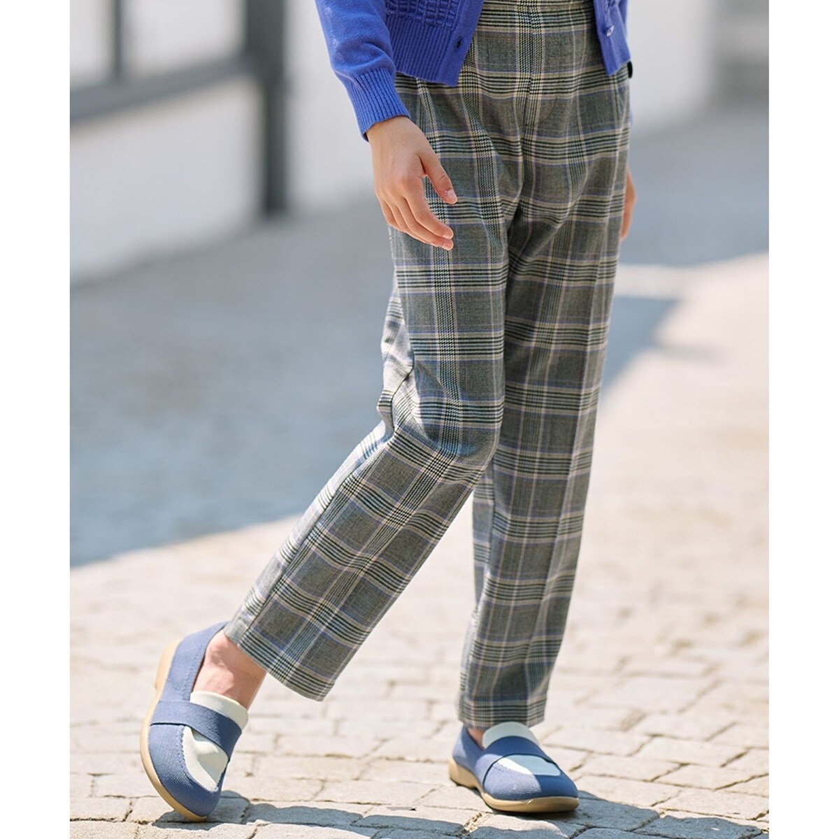 組曲スカラップレースパンツネイビー2