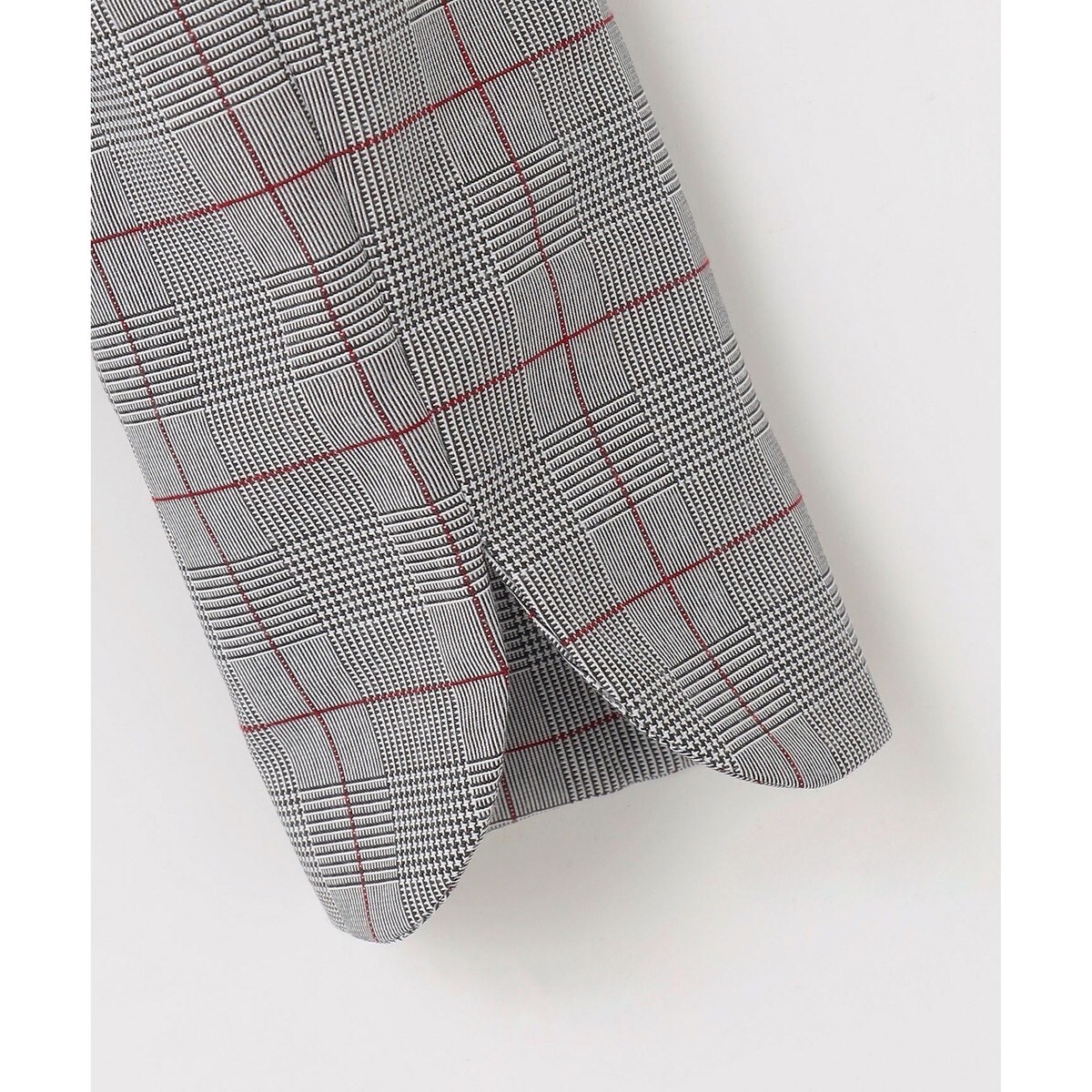 110-140cm】グレンチェックジャケット＆プリーツワンピース セット