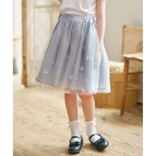 【S-Lサイズ】ミスティフラワー スカート