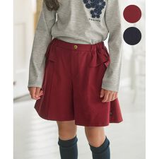 【110-140cm】ソフトストレッチ ショートパンツ
