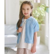 【S-Lサイズ】クロッシェライク　カーディガン