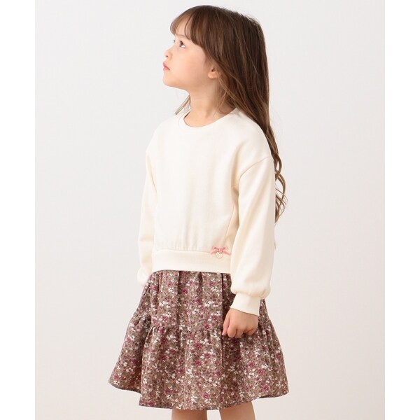 １００ １３０ｃｍ 花柄 ドッキングワンピース エニィファム Any Fam ファッション通販 マルイウェブチャネル Ca000 032 96 01