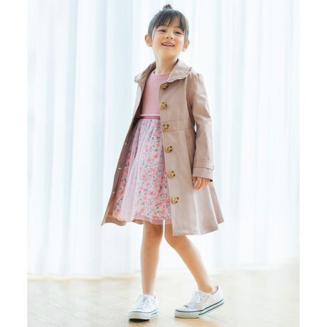 花柄ドッキング ワンピース エニィファム Any Fam Opfsis0340 ファッション通販 マルイウェブチャネル