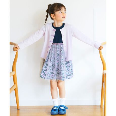 花柄ドッキング ワンピース エニィファム Any Fam Opfsis0340 ファッション通販 マルイウェブチャネル