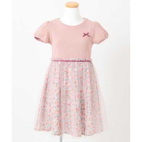 花柄ドッキング ワンピース エニィファム Any Fam Opfsis0340 ファッション通販 マルイウェブチャネル