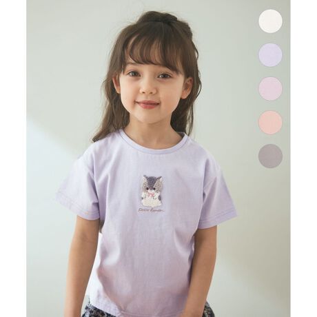 オーガビッツアニマルサガラ刺繍Tシャツ | エニィファム(any FAM 