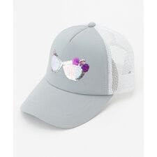 ミラクルスパンコールメッシュキャップ