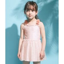 エニィ(ANY)の花柄チュールワンピース水着