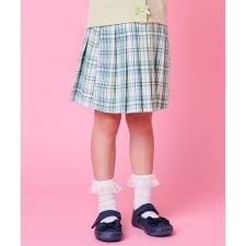 チェック ガーリー スカパン