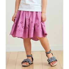 裾 刺繍 スカート